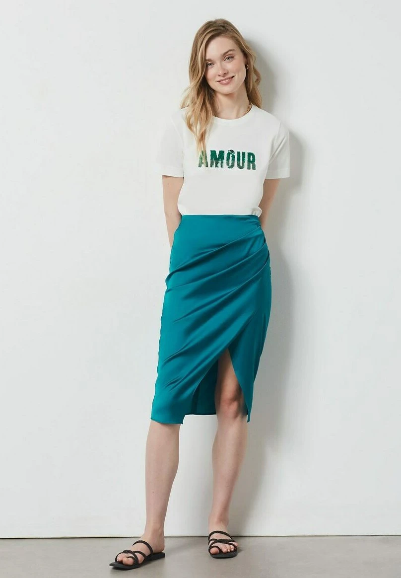 ETAM Bili - T-Shirt Imprimé - Ecru 2 ETAM Bili - T-Shirt Imprimé - Ecru – Image 2