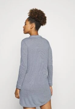 ETAM Warm Day Liquette - Chemise De Nuit / Nuisette - Marine -Etam 00d5f8cfcd124a64ad2488da9844fd05