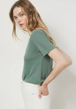 ETAM Sybile - T-Shirt Basique - Vert Kaki -Etam 04ab21a5891f4eee902df55feee45f52