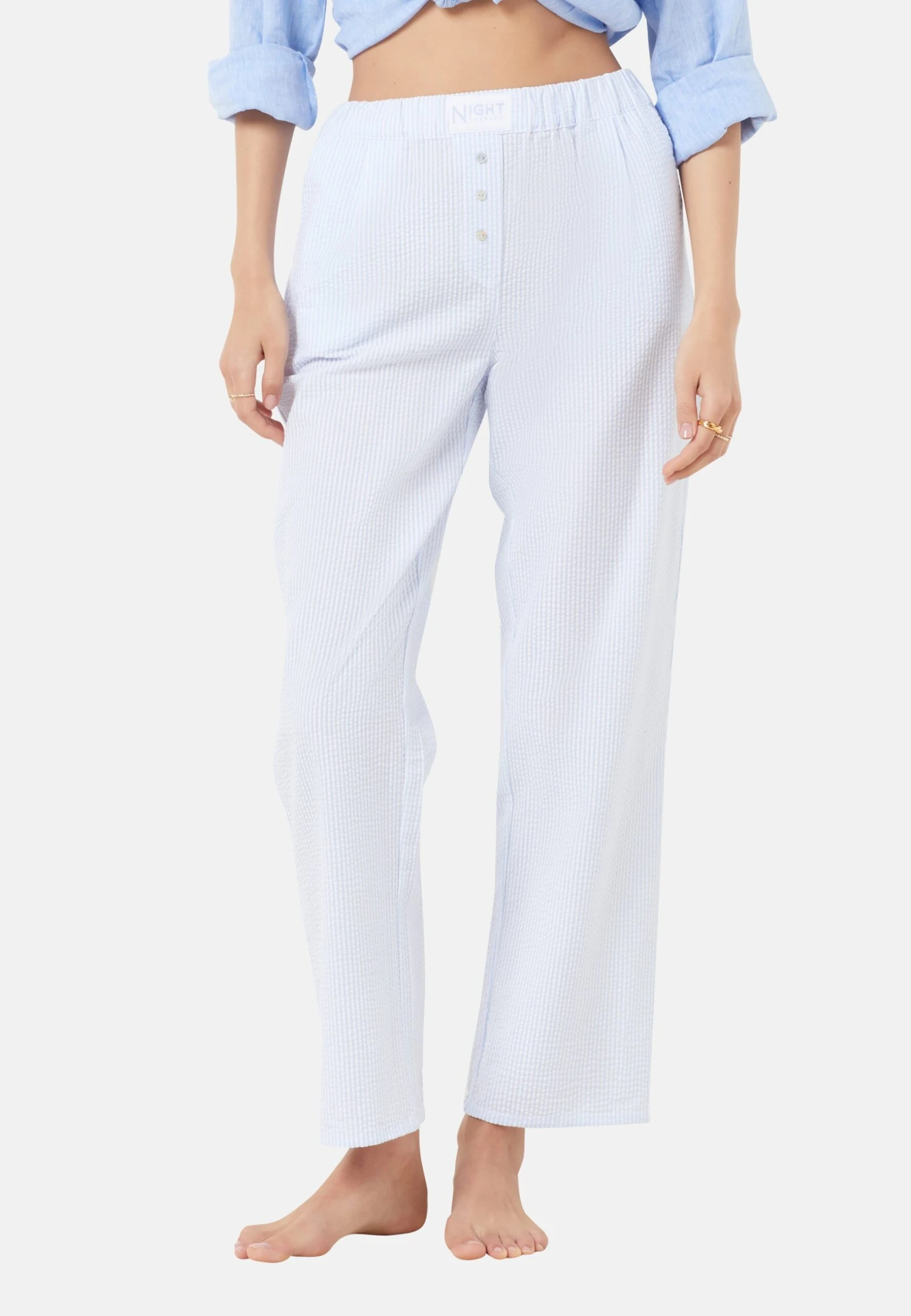 ETAM Joanna - Bas De Pyjama - Bleu Ciel 1 ETAM Joanna - Bas De Pyjama - Bleu Ciel