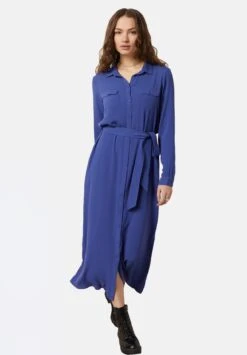 ETAM Brigitta - Robe Chemise - Bleu