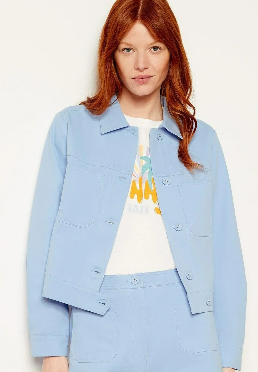 ETAM Swan - Veste Légère - Bleu Ciel 4 ETAM Swan - Veste Légère - Bleu Ciel – Image 4