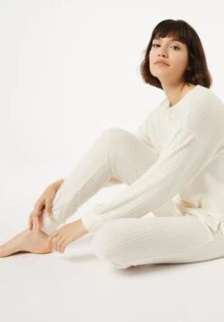 ETAM Calino - Bas De Pyjama - Ecru 6 ETAM Calino - Bas De Pyjama - Ecru -Etam 06ec7516dfec4157bbecd9d3fd1f3c54