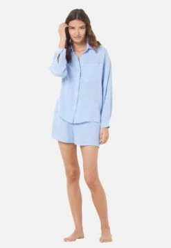 ETAM Justine - Haut De Pyjama - Bleu Clair -Etam 0920ec117ee24d08b53109b5815ffd04