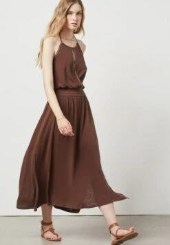 ETAM Ayda - Robe De Jour - Marron