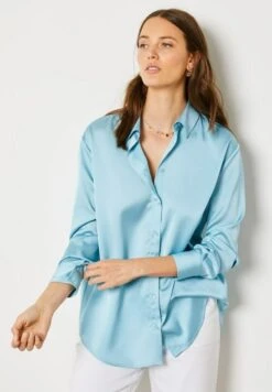 ETAM Lenah - Chemisier - Bleu Clair -Etam 0d759af98592470f9a36c0ebc78a6777