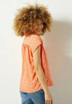 ETAM Costa - Chemisier - Orange 7 ETAM Costa - Chemisier - Orange -Etam 107ea9b2fc524be1bb1232b8250f54b3