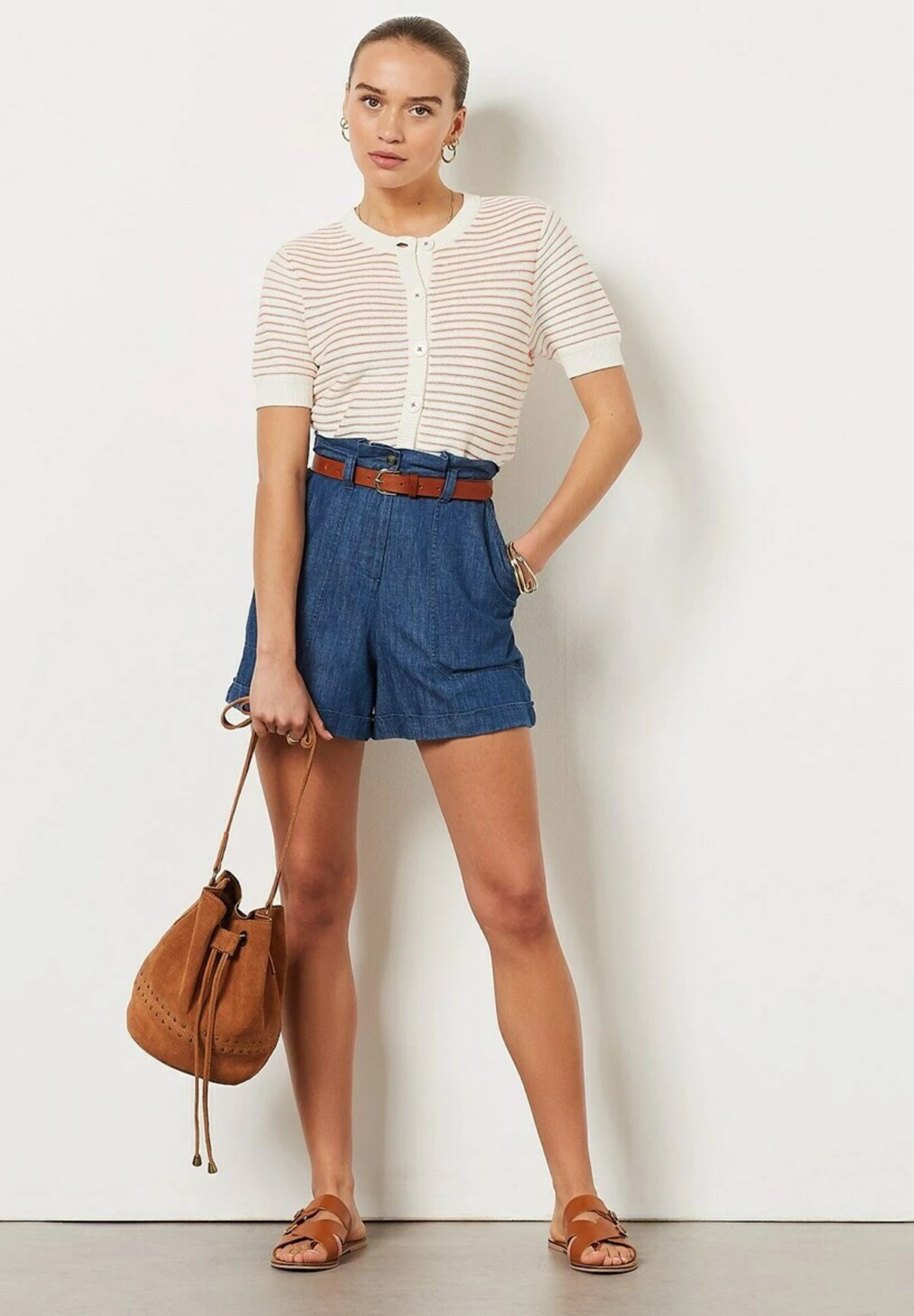 ETAM Cora - Gilet - Corail 5 ETAM Cora - Gilet - Corail – Image 5