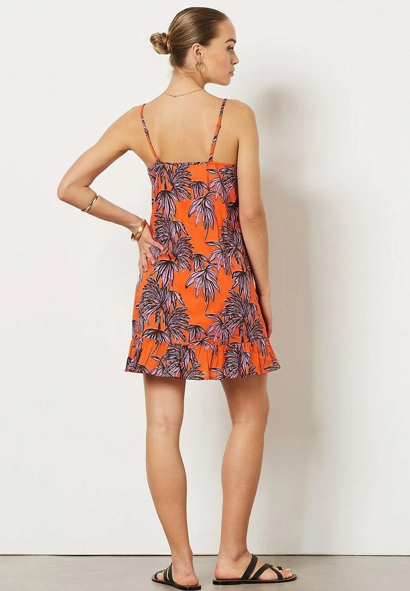 ETAM Fafa - Robe De Jour - Corail 2 ETAM Fafa - Robe De Jour - Corail – Image 2