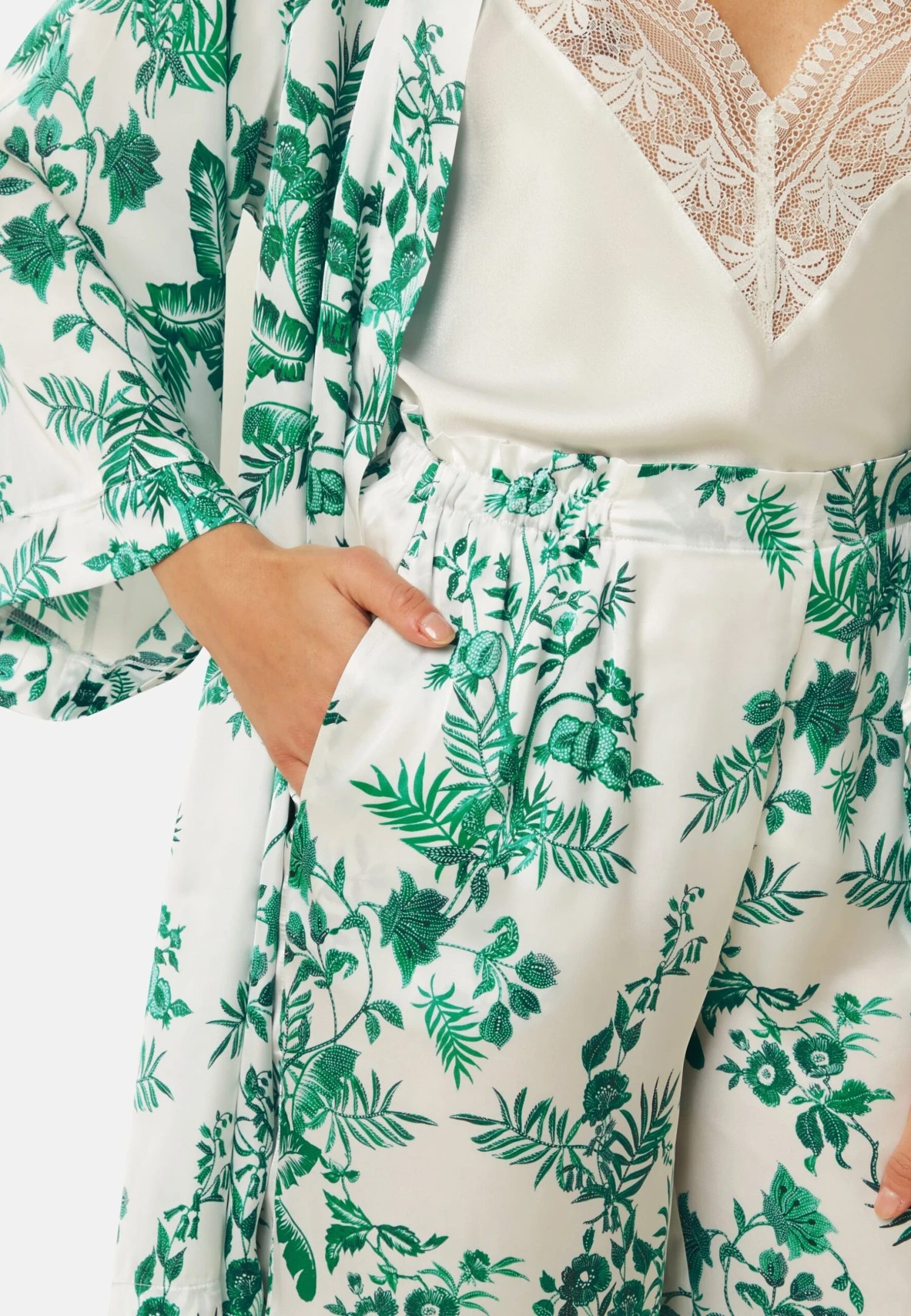 ETAM Greena - Bas De Pyjama - Vert Émeraude 4 ETAM Greena - Bas De Pyjama - Vert Émeraude – Image 4