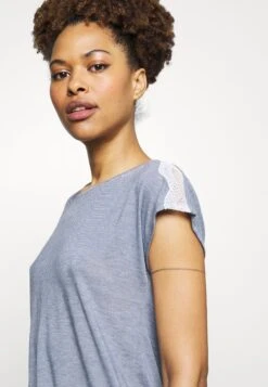 ETAM Warm Day - Haut De Pyjama - Marine -Etam 12e34c3ea15e4772b5d7d0c8afcb6b15