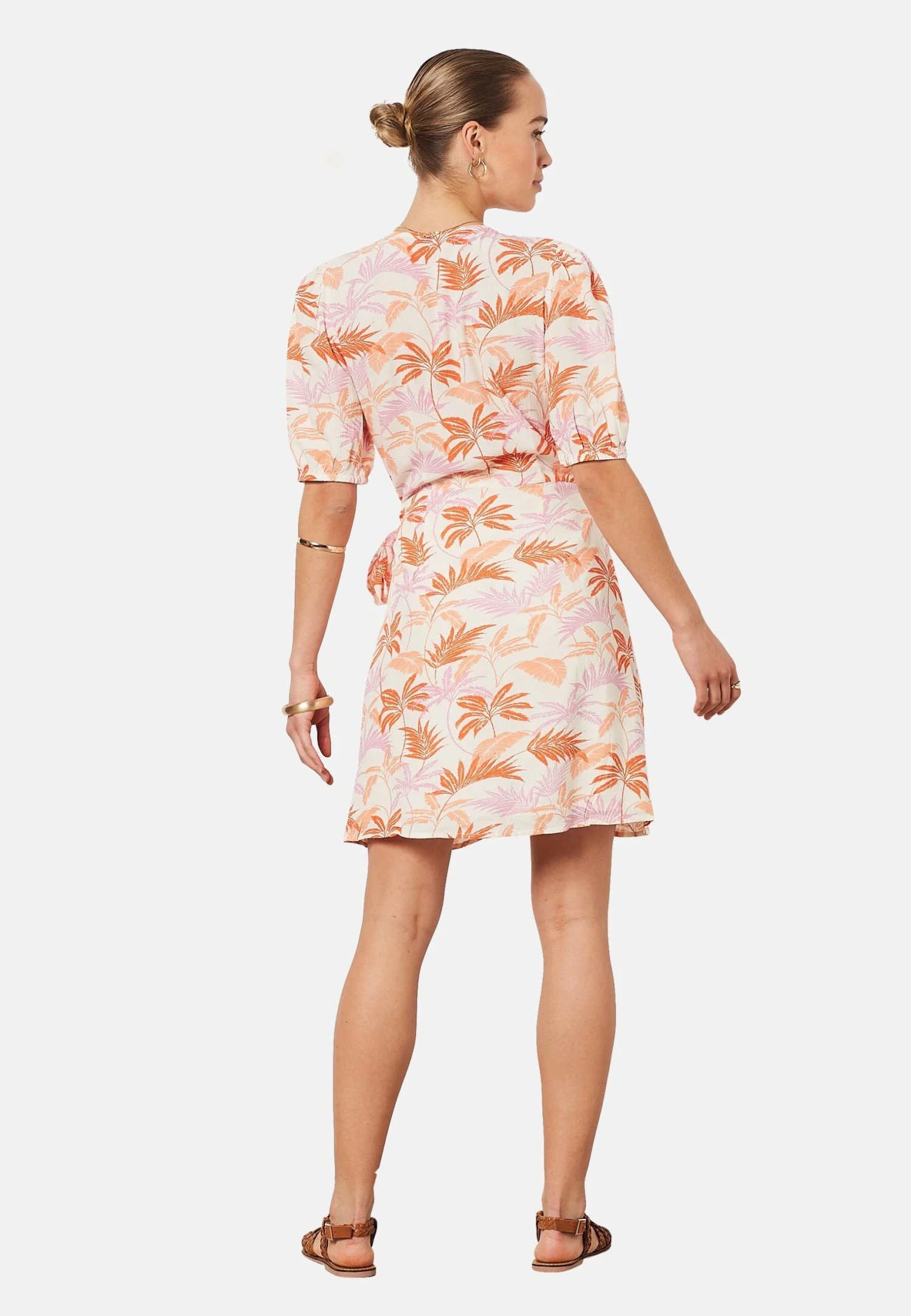 ETAM Felixo - Robe De Jour - Orange 3 ETAM Felixo - Robe De Jour - Orange – Image 3