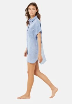 ETAM Justine - Chemise De Nuit / Nuisette - Bleu 9 ETAM Justine - Chemise De Nuit / Nuisette - Bleu -Etam 1722571b6b6a4cdd9253f0e2f0b130df