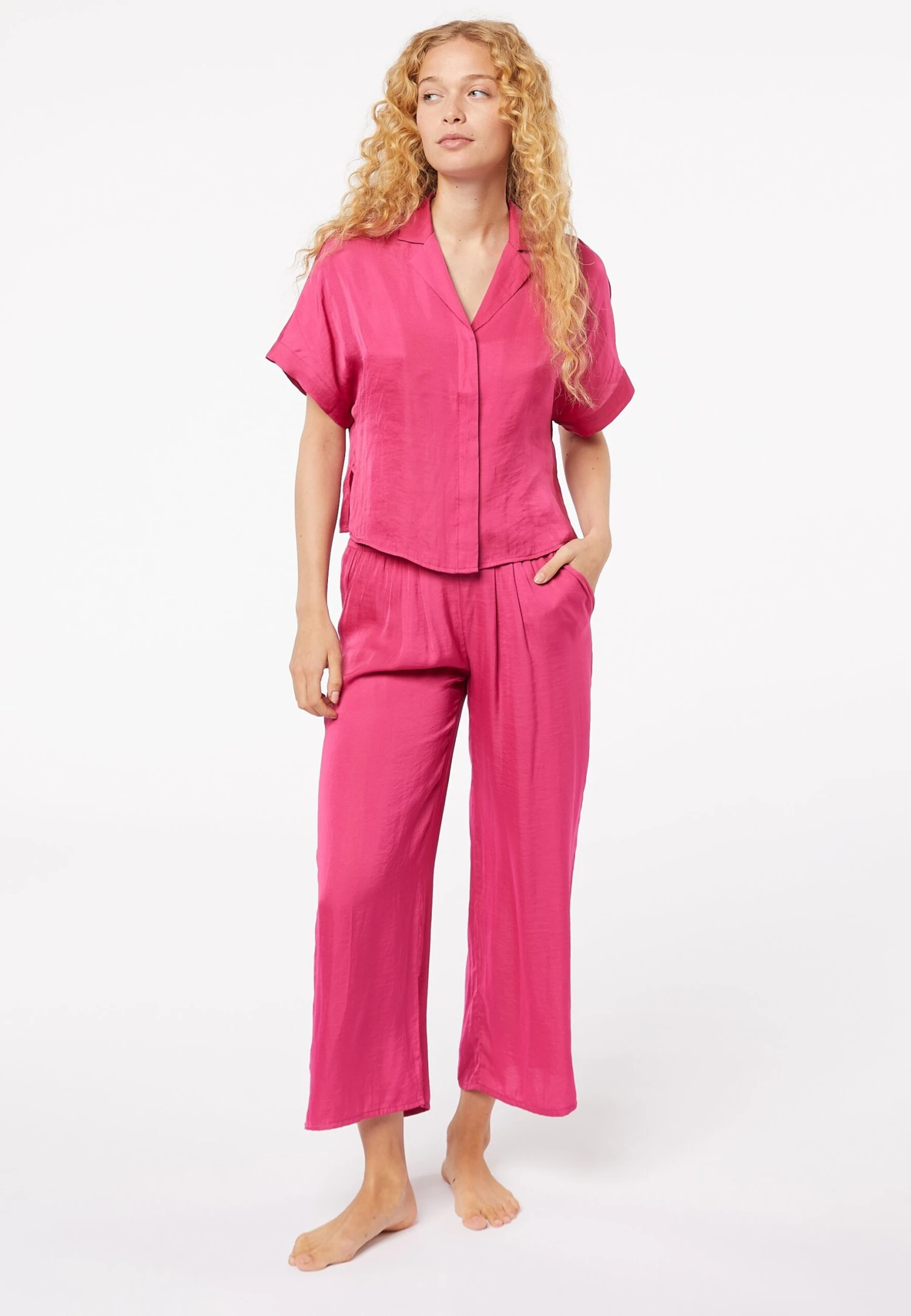 ETAM Bas De Pyjama - Fuschia 1 ETAM Bas De Pyjama - Fuschia
