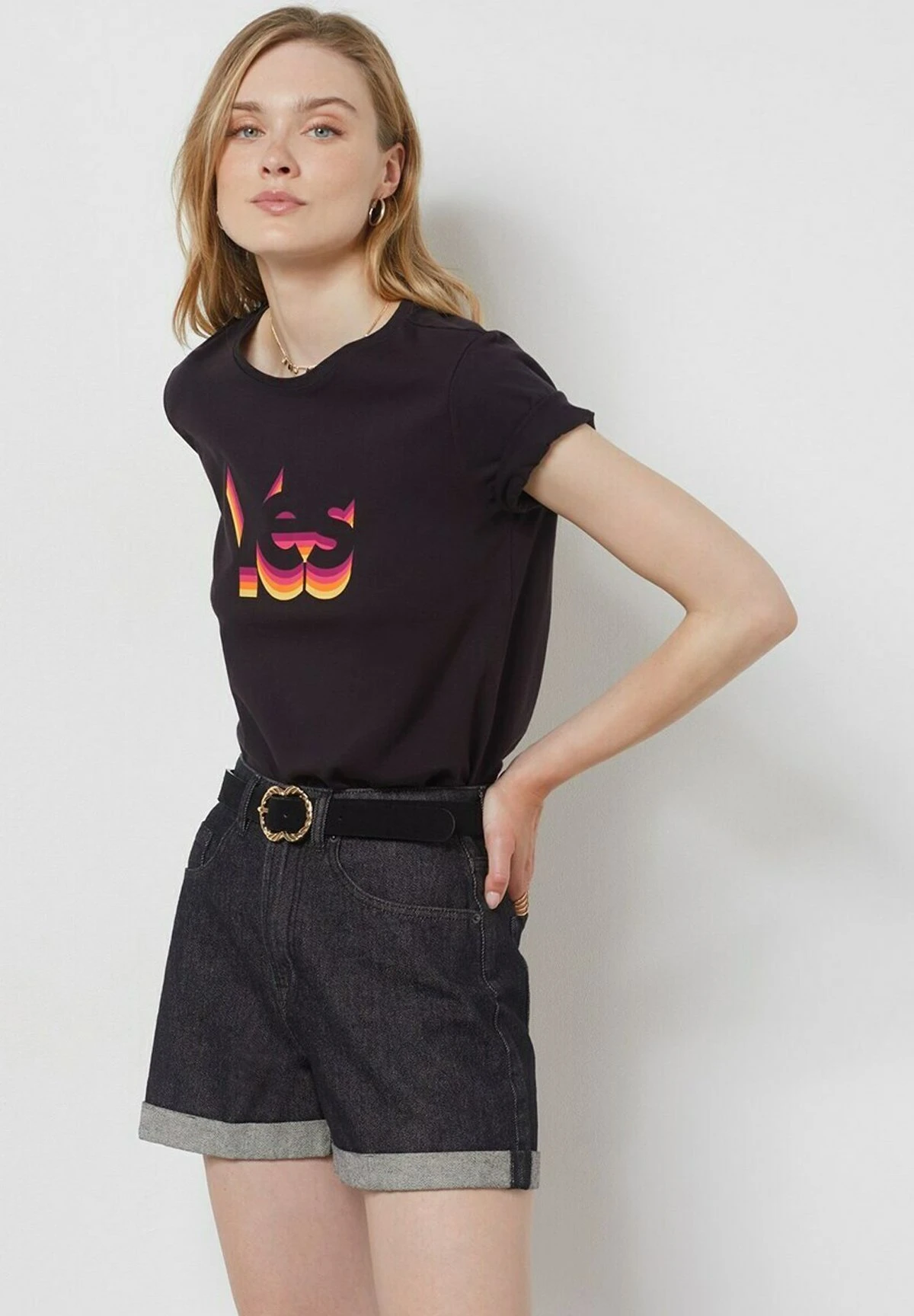 ETAM Amelane - T-Shirt Imprimé - Rouge 1 ETAM Amelane - T-Shirt Imprimé - Rouge