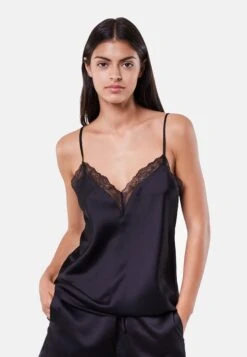 ETAM Sentiment Caraco - Haut De Pyjama - Noir