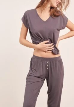 ETAM Mody - Bas De Pyjama - Gris Anthracite 7 ETAM Mody - Bas De Pyjama - Gris Anthracite -Etam 1c1a1f51d01042c8a714c3ed9ae0ce1f