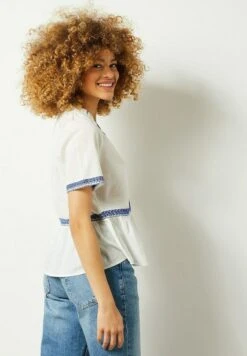 ETAM Gary - Blouse - Blanc 7 ETAM Gary - Blouse - Blanc -Etam 1ecfacb5771a4725886cd5ade2b5ac5d