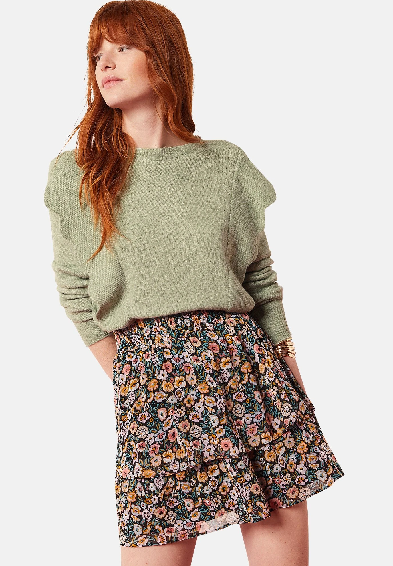 ETAM Bonnu - Jupe Trapèze - Noir 1 ETAM Bonnu - Jupe Trapèze - Noir