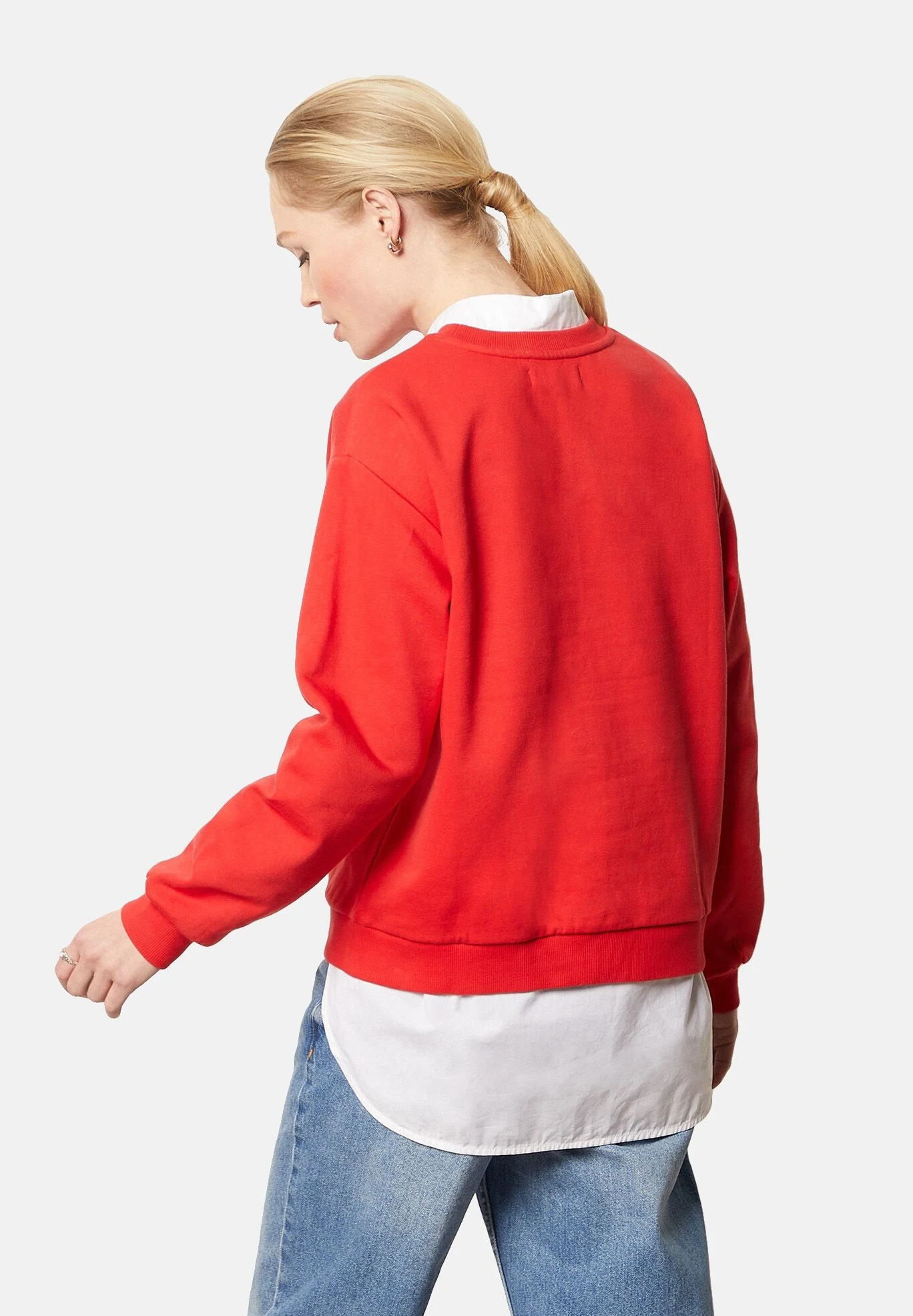 ETAM Pasita - Sweatshirt - Rouge 3 ETAM Pasita - Sweatshirt - Rouge – Image 3