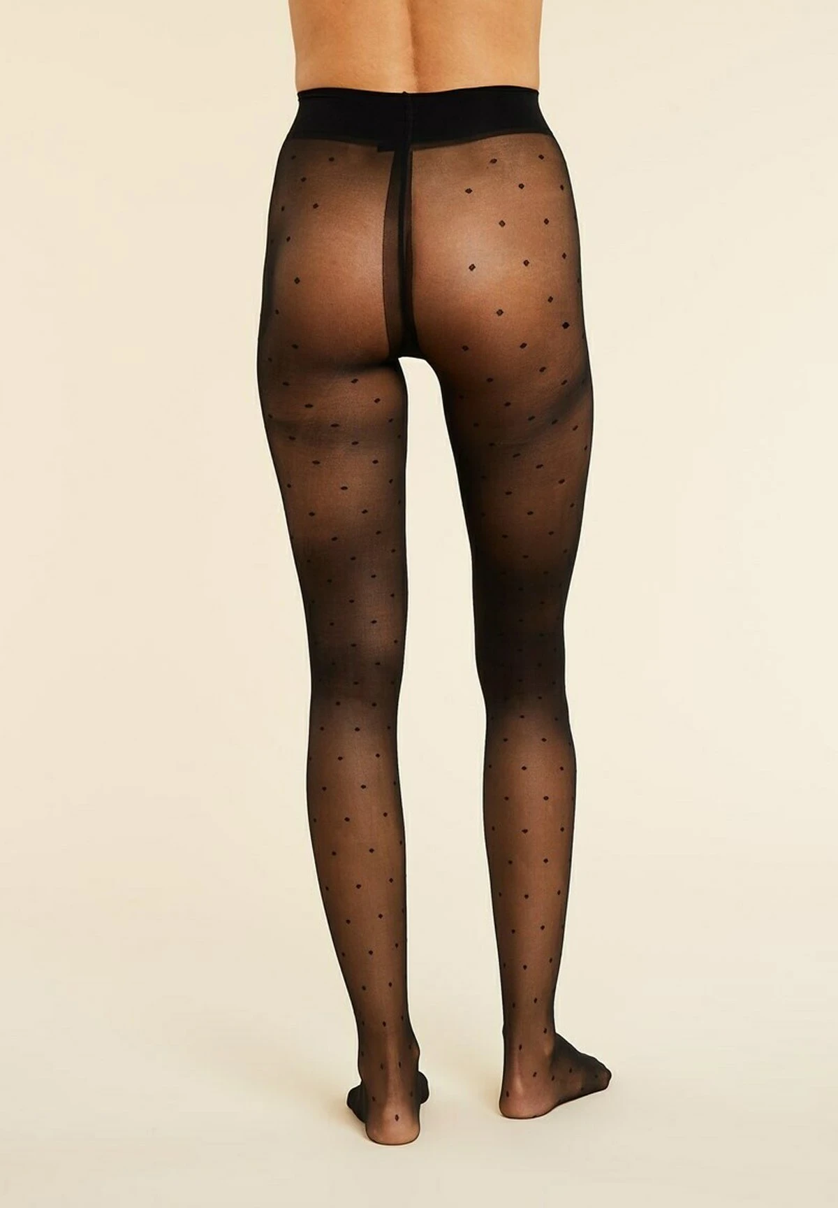 ETAM 15D Plumetis - Collants - Black 2 ETAM 15D Plumetis - Collants - Black – Image 2