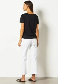 ETAM Delfa - T-Shirt Imprimé - Noir -Etam 23cdf6f5679d4265b930ce98edda1db2