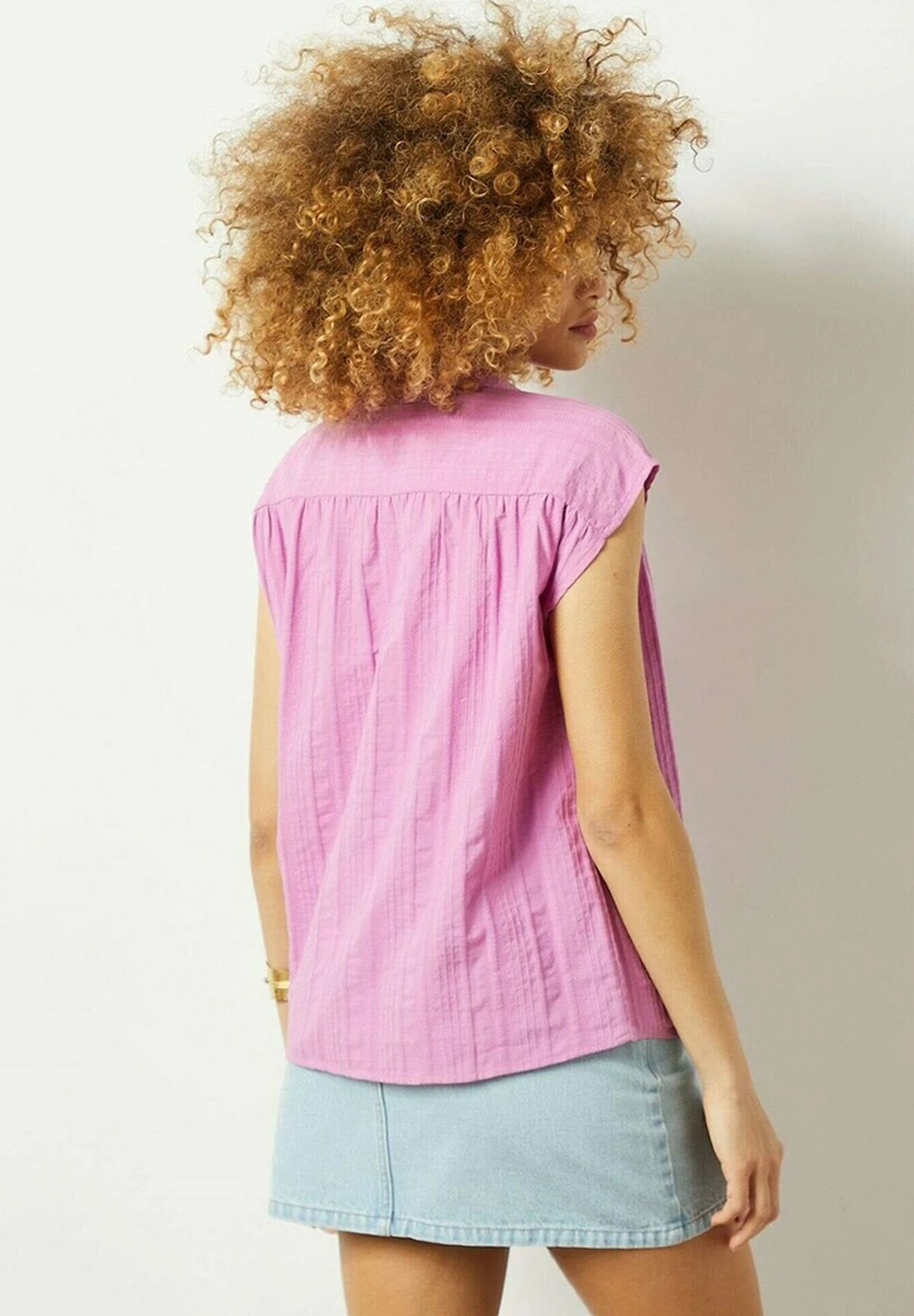 ETAM Gemmi - Chemisier - Rose 3 ETAM Gemmi - Chemisier - Rose – Image 3