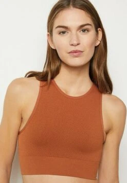 ETAM Prana - Soutien-Gorge De Sport - Marron -Etam 2953cdcead574da5b85cc2dfa86dcb43