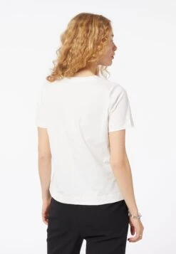 ETAM Palmas - T-Shirt Basique - Ecru -Etam 2b6f4e46ce0d4f6fb402f6789de183dc