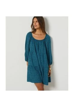 ETAM Lelix - Robe De Jour - Bleu Turquoise