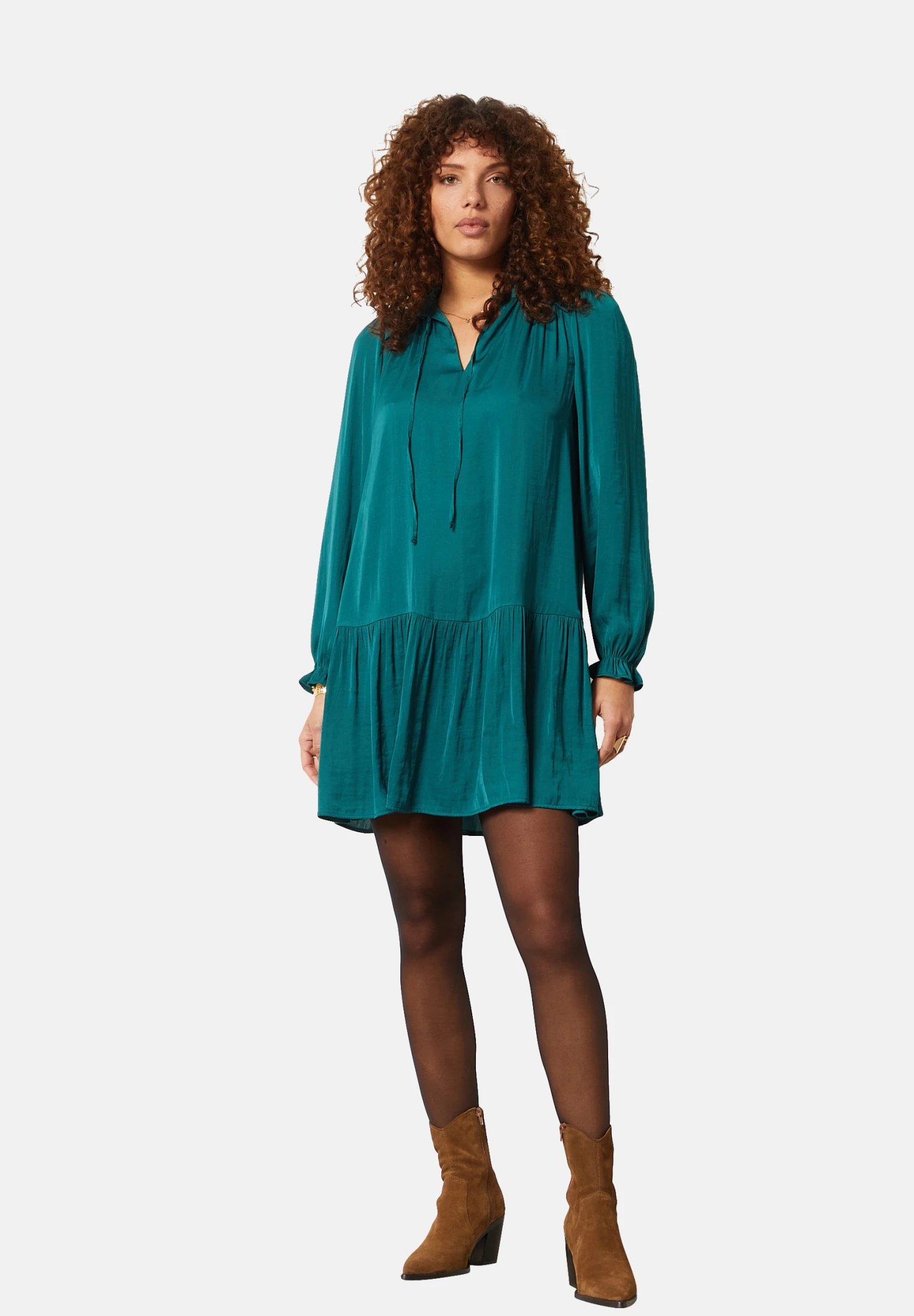 ETAM Athio - Robe De Jour - Vert 2 ETAM Athio - Robe De Jour - Vert – Image 2