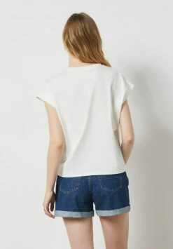 ETAM Casya - T-Shirt Imprimé - Ecru -Etam 2d80d34be40e45debaee4fdabfd6e61a