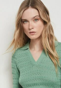 ETAM Corine - Polo - Vert Kaki -Etam 2e9cc24ac6aa4449bfd9a0265de74fcb