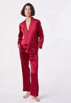 ETAM Pearly - Bas De Pyjama - Red -Etam 2fdef330fb49434fbdeadca0a75e137c