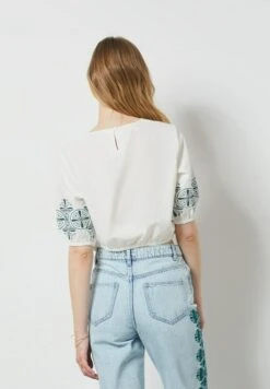 ETAM Leonce - Blouse - Ecru 7 ETAM Leonce - Blouse - Ecru -Etam 3016e126306e4332a152fb2caf997e28