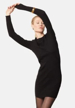 ETAM Aline - Robe Fourreau - Noir