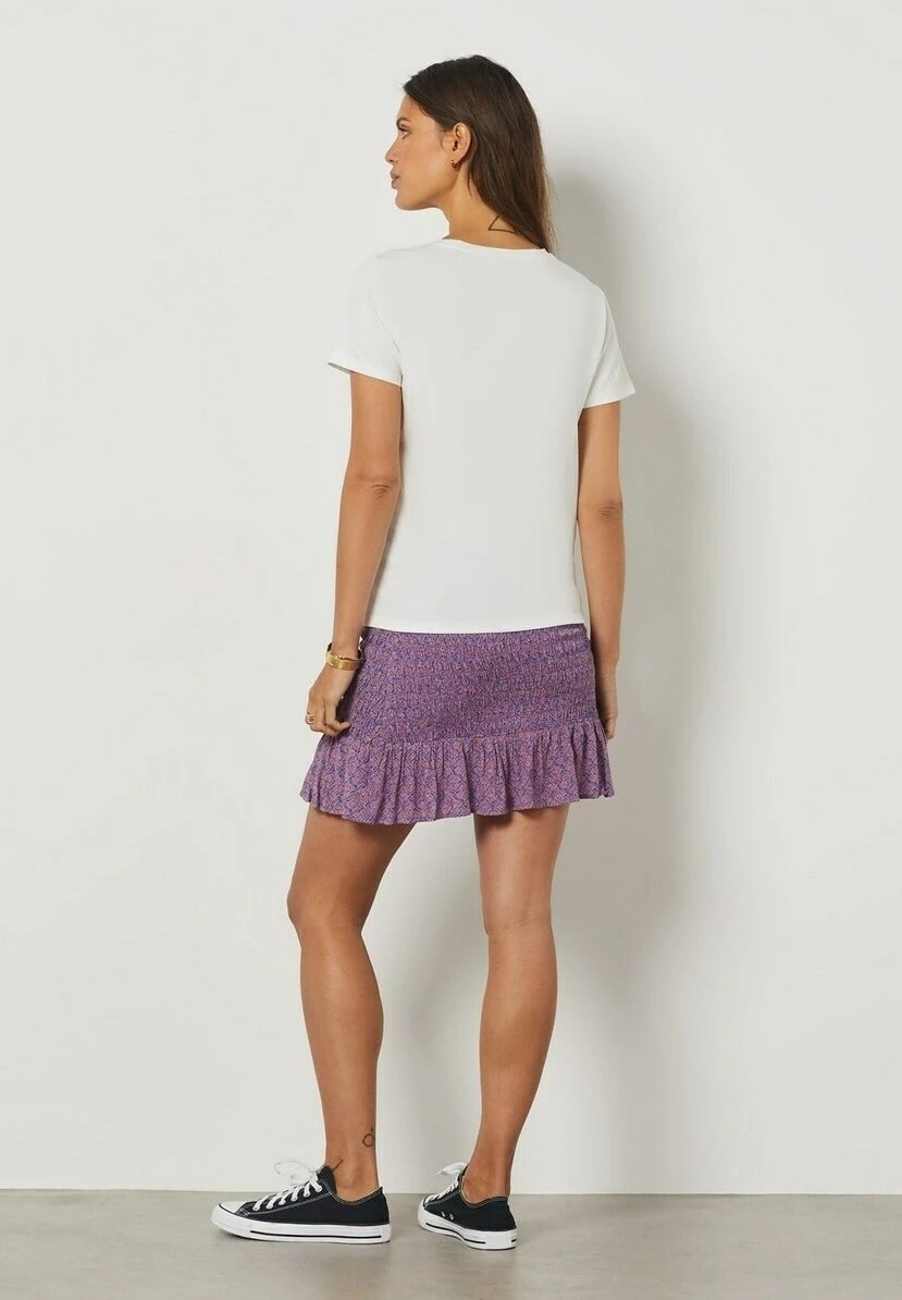 ETAM Lambert - Jupe Trapèze - Bleu Marine 3 ETAM Lambert - Jupe Trapèze - Bleu Marine – Image 3