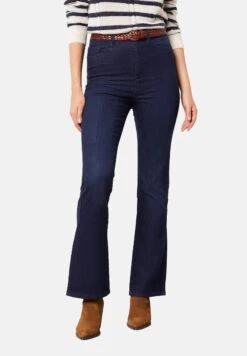 ETAM Dadef - Jean Bootcut - Bleu Marine
