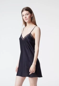 ETAM Sentiment - Chemise De Nuit / Nuisette - Noir