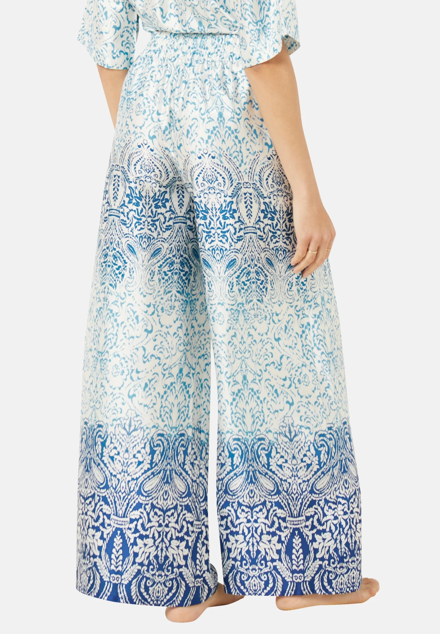 ETAM Divina - Bas De Pyjama - Bleu 2 ETAM Divina - Bas De Pyjama - Bleu – Image 2