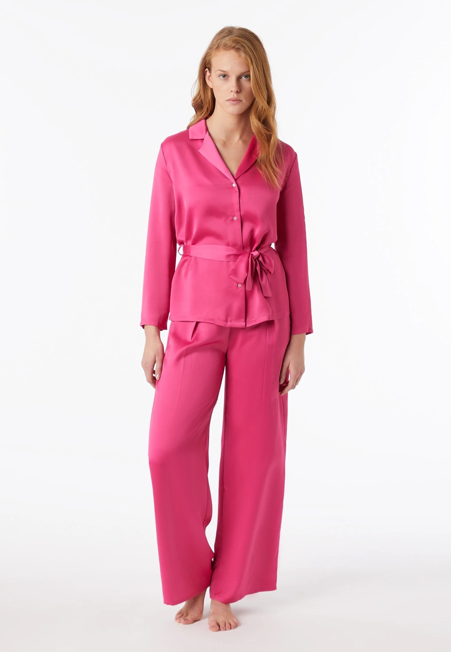 ETAM Mery - Haut De Pyjama - Fuschia 2 ETAM Mery - Haut De Pyjama - Fuschia – Image 2