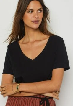 ETAM Punta - T-Shirt Basique - Noir 8 ETAM Punta - T-Shirt Basique - Noir -Etam 37bea3555846436cb0a622063a80ada0