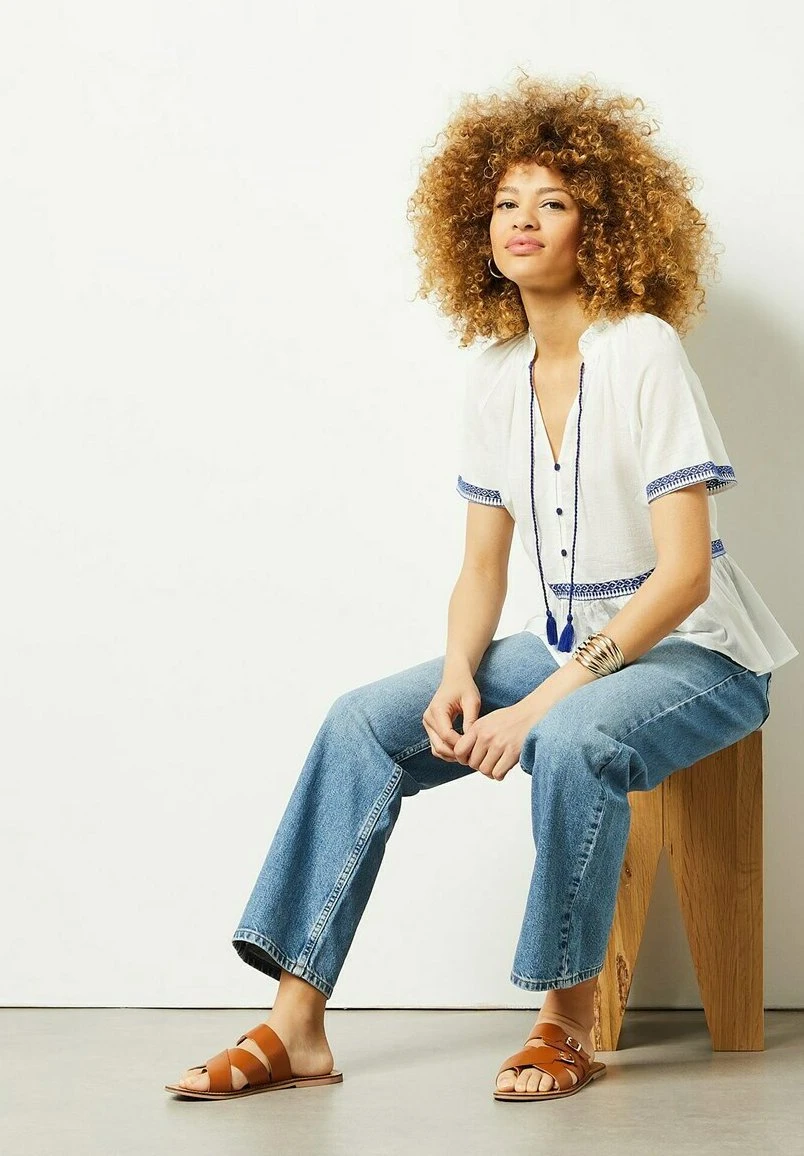 ETAM Gary - Blouse - Blanc 5 ETAM Gary - Blouse - Blanc – Image 5