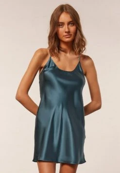 ETAM Chemise De Nuit / Nuisette - Bleu Pétrole