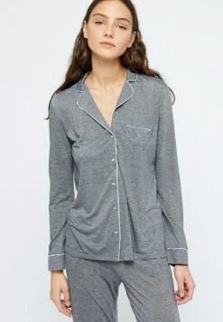 ETAM Warm Day - Haut De Pyjama - Grey