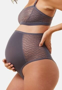 ETAM Mom Confort - String - Gris Anthracite