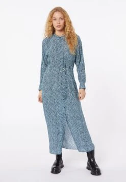 Etam 42 ETAM Emia - Robe Chemise - Bleu Marine