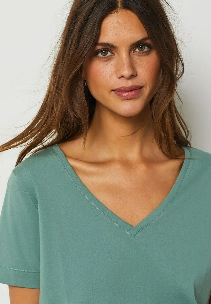 ETAM Punta - T-Shirt Basique - Vert 4 ETAM Punta - T-Shirt Basique - Vert – Image 4