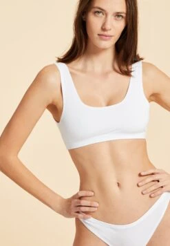 ETAM Coton 360 - Reversible Bra - Soutien-Gorge Triangle - White -Etam 41e072210abe49c79ed86f0f69cb18f7