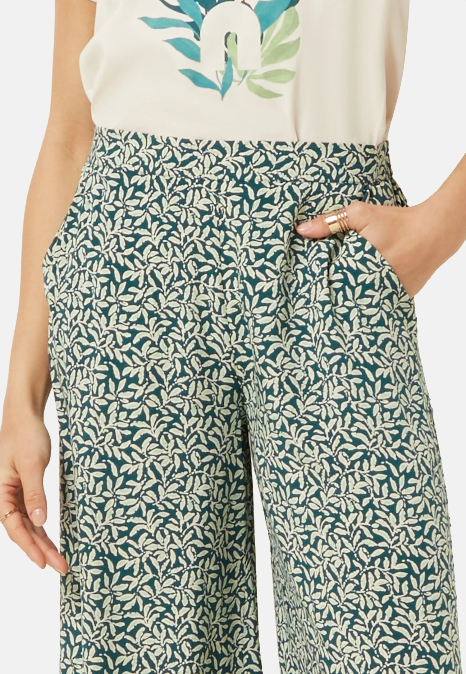 ETAM Thea - Bas De Pyjama - Bleu Nuit 4 ETAM Thea - Bas De Pyjama - Bleu Nuit – Image 4